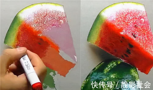 学霸$美术学霸作业火了,老师看完难辨真假,网友:太逼真了