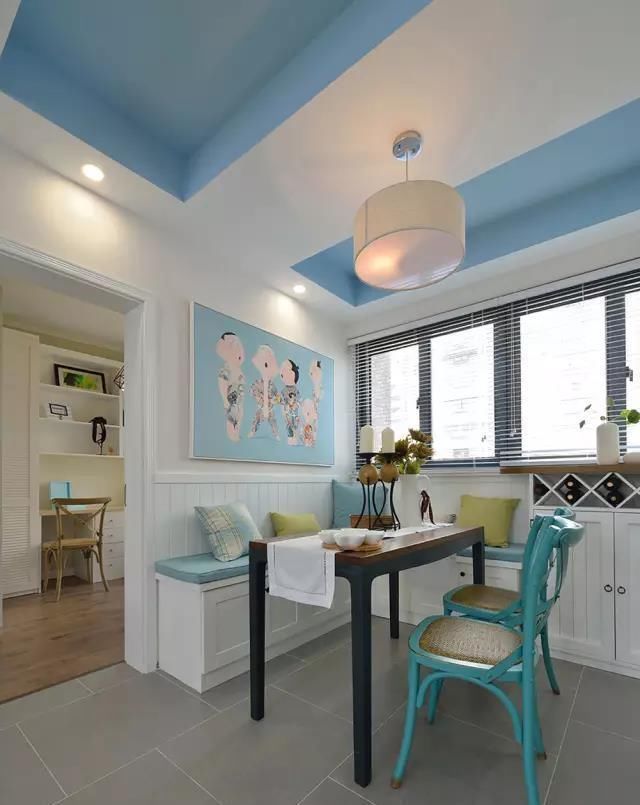 实用|100㎡现代简约风,全包下来15万,白色搁板太实用了