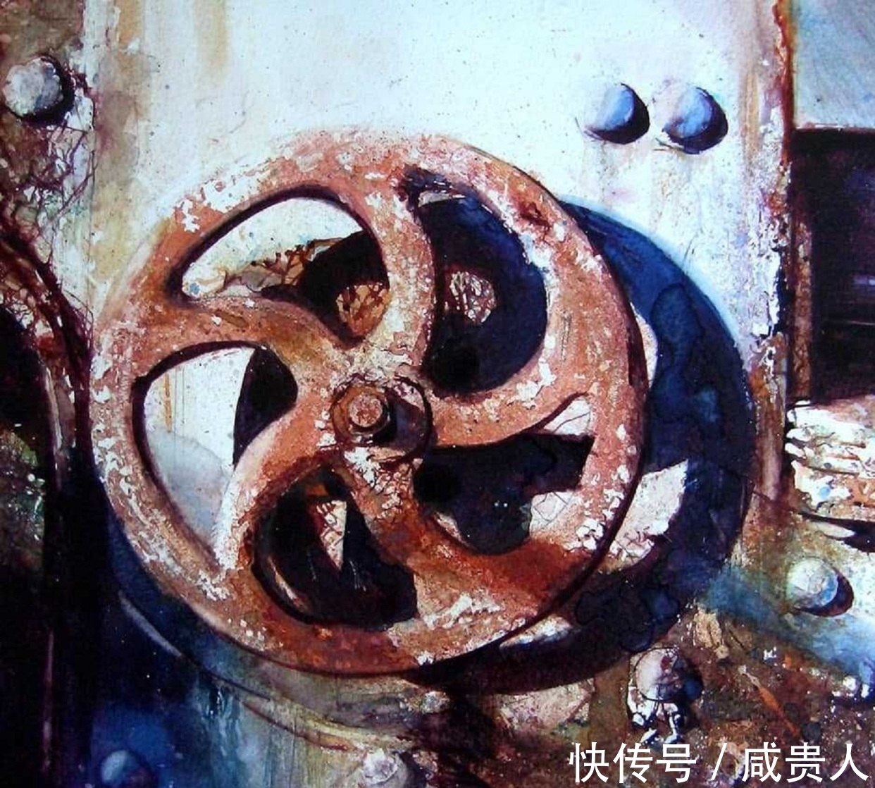 大卫·波克森@看着他的作品,内心会有一种莫名的震撼——水彩大师大卫·波克森