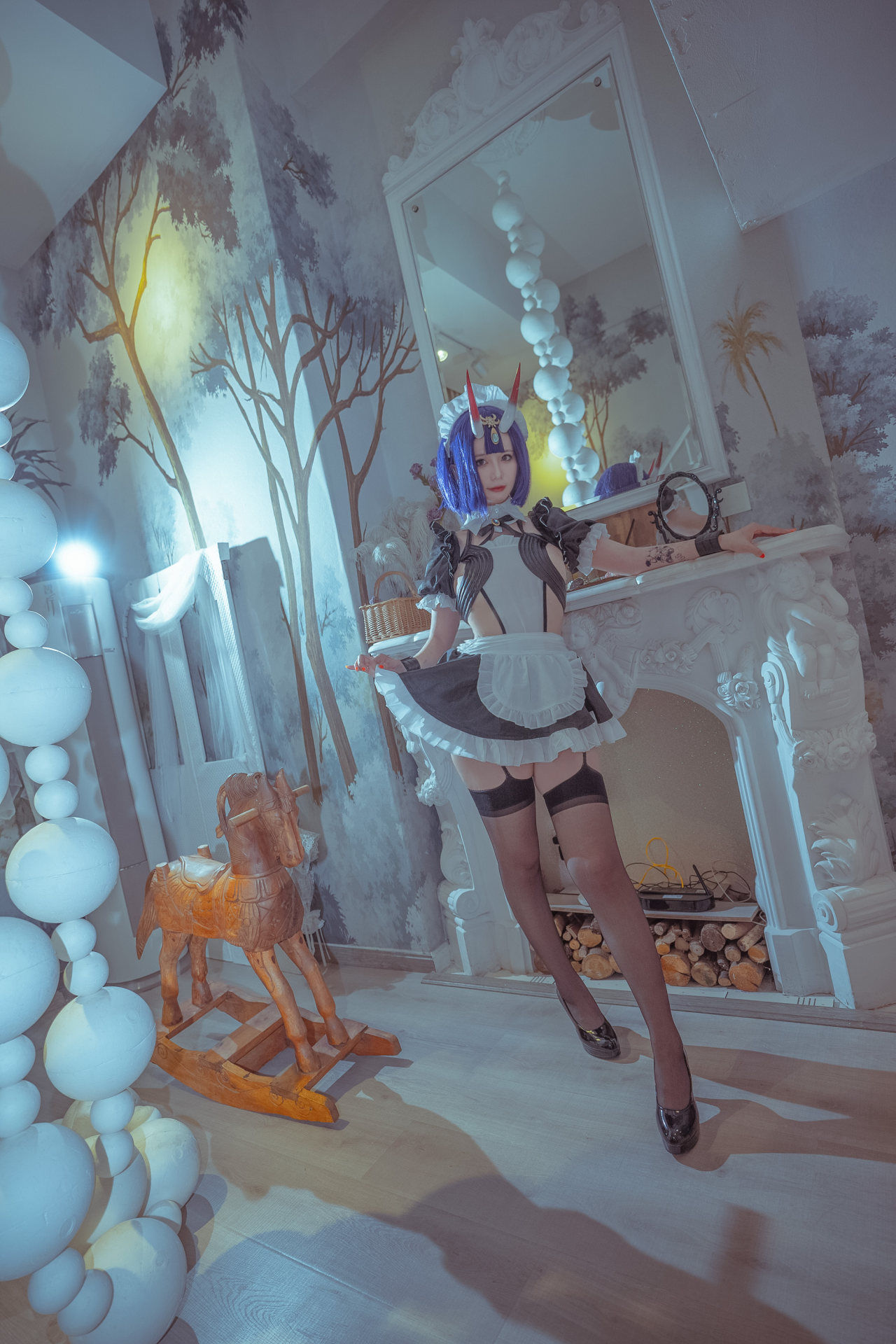 女仆|酒吞童子女仆cosplay