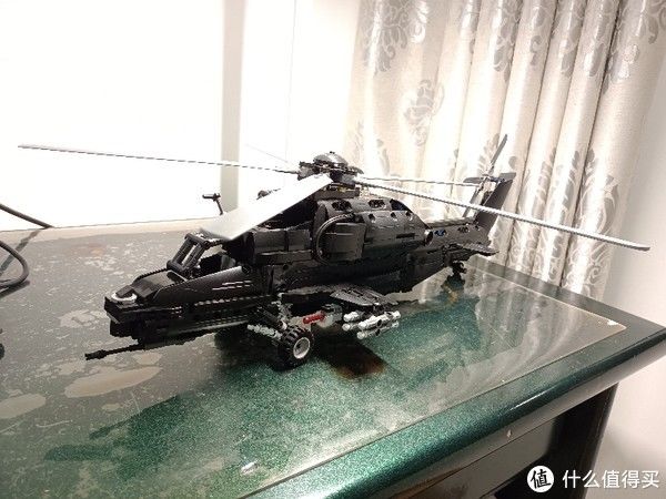 c61005|国产积木双鹰咔搭C61005“WZ-10”拼搭分享