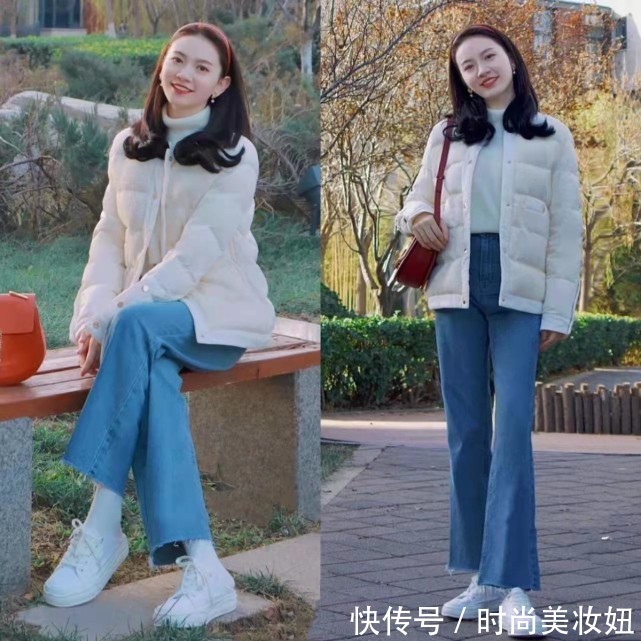 羽绒服|“羽绒服+长裤”,才是冬季的正确打开方式,保暖又洋气