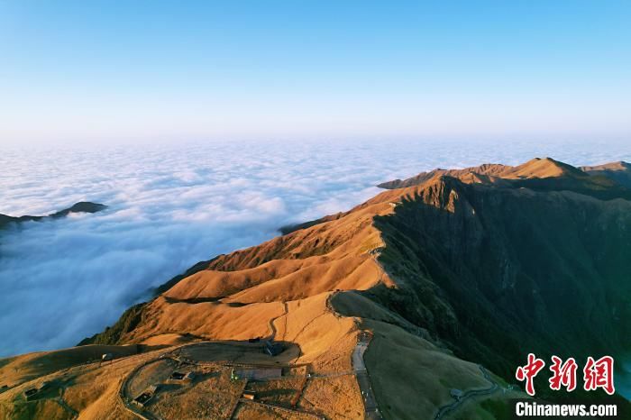 日出云海|江西武功山现壮美日出云海风光