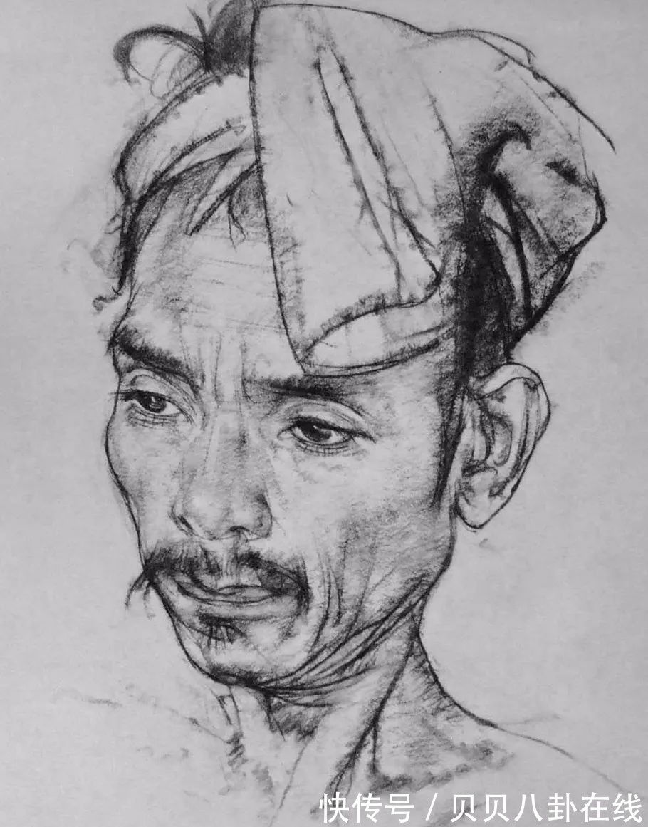 尼古拉#如果没有一定的素描功底,是画不出这样经典作品的