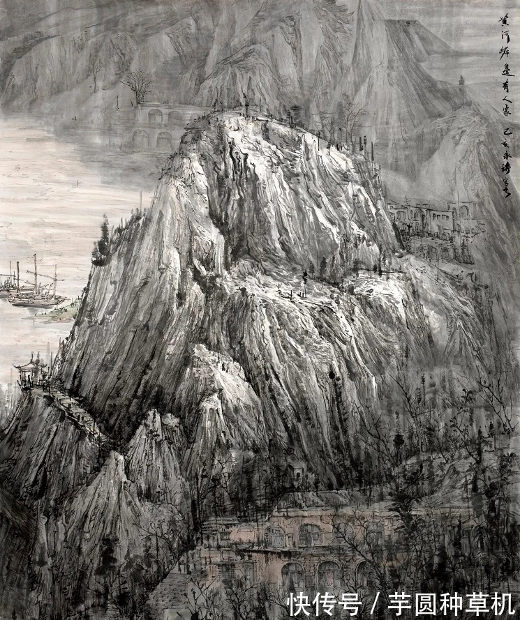 积墨|山林丘壑,寂静大美|张永琦山水画