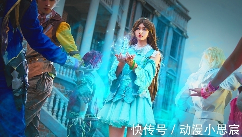 千仞雪|斗罗大陆:史莱克四美秀神级cos,白沉香黑丝太魅惑,千仞雪都不香了