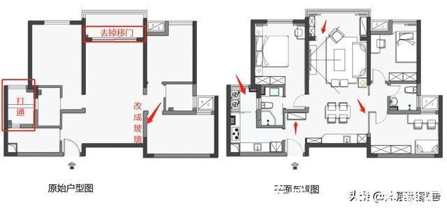 轻奢|夫妻俩买下110㎡三居室，装修成轻奢风，室内精致浪漫十分好看