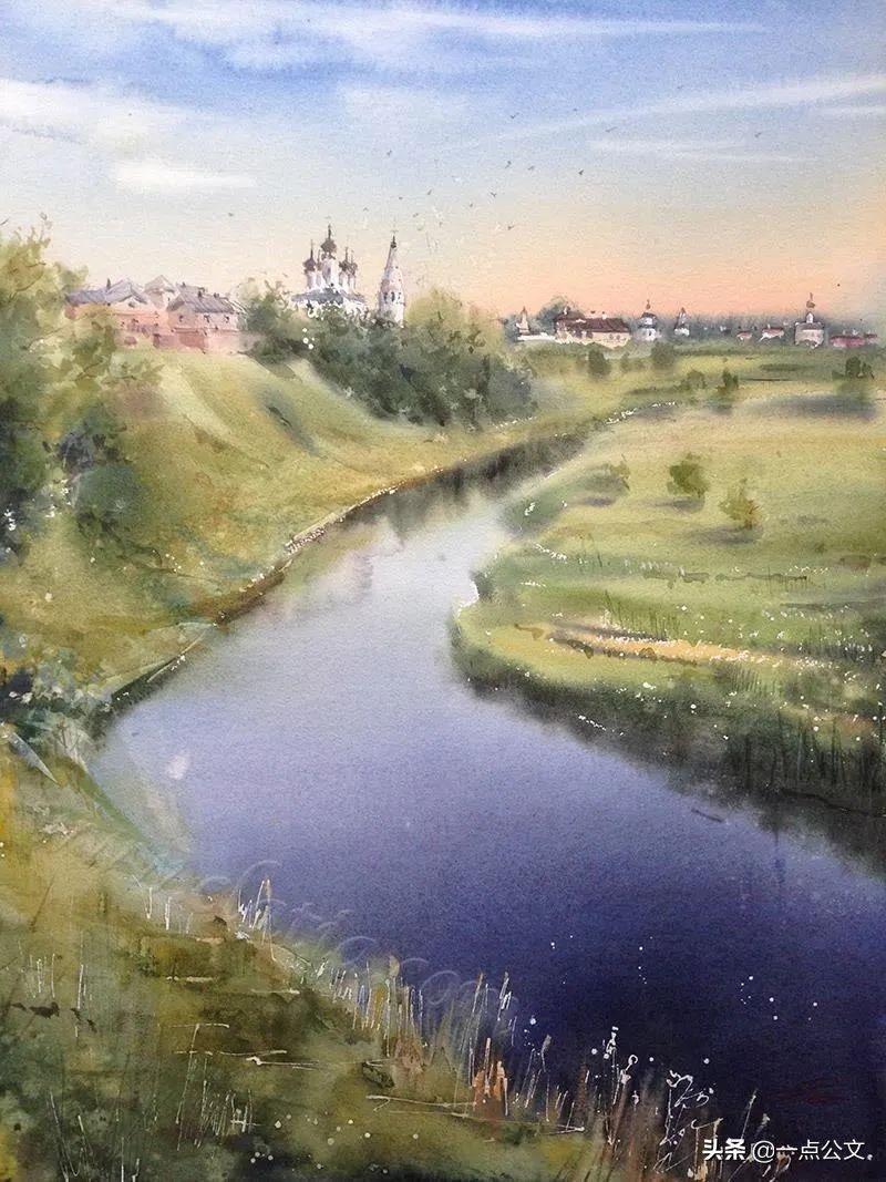 艺术家|流淌的水彩原来是这样的：充满活力与动感