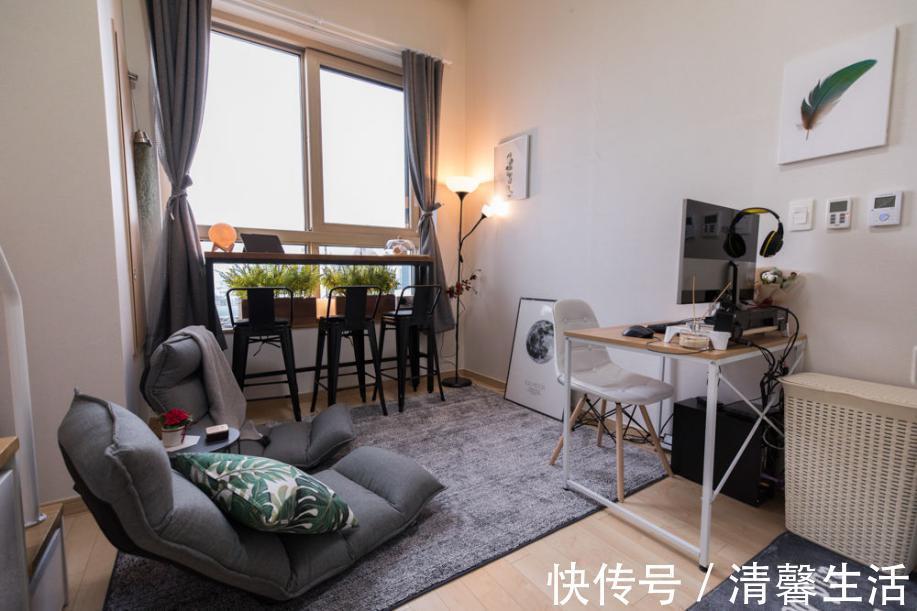 客厅|同小区买两套21㎡公寓,一套给儿子,一套给女儿,各自开始独立
