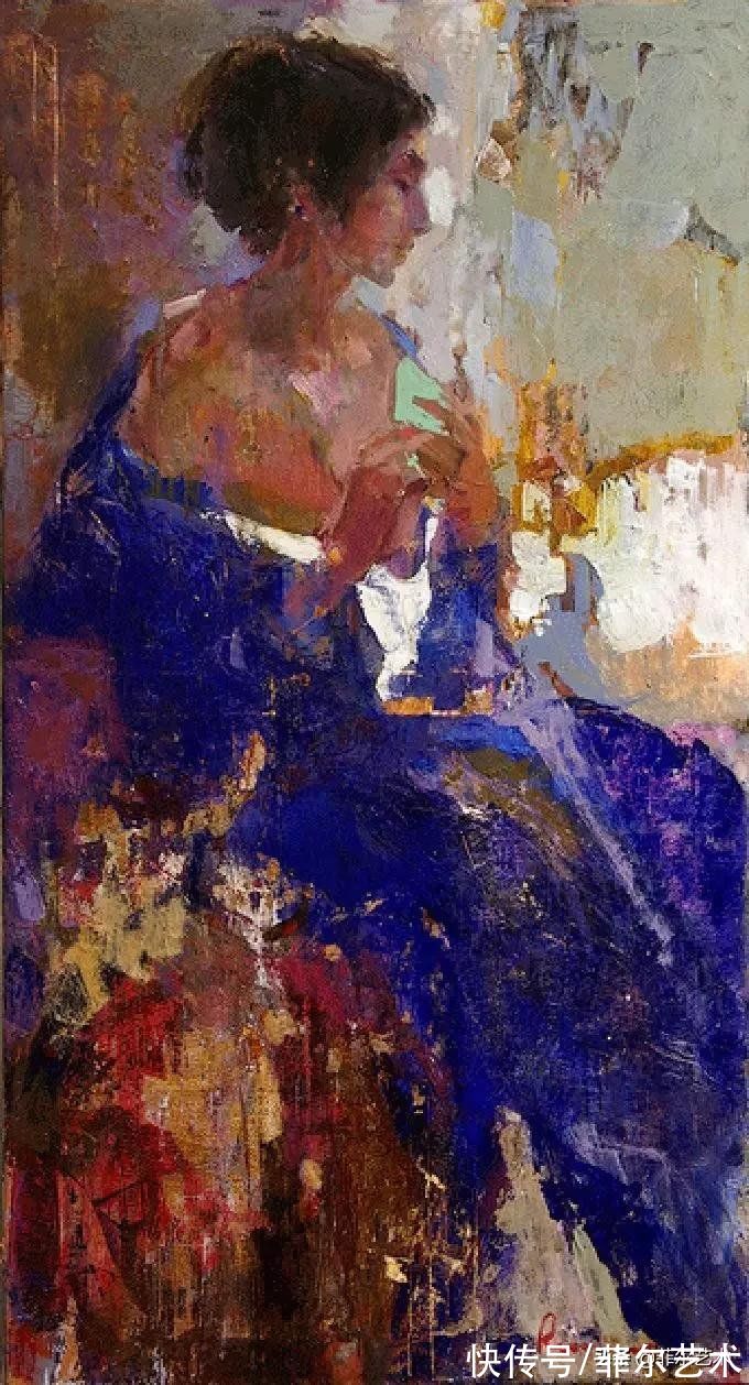 雷兹尼琴科!乌克兰著名画家谢里·雷兹尼琴科人物油画作品欣赏