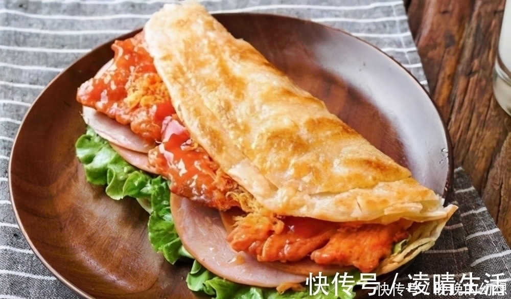 真正的懒人早餐饼，5分钟就出锅，做一次半月不起早，全家喜欢吃