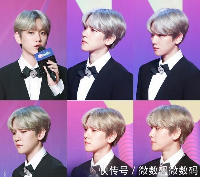 打扮 就是按照洋娃娃来打扮的吧!历数年末大赏伯贤超绝妆容概念!