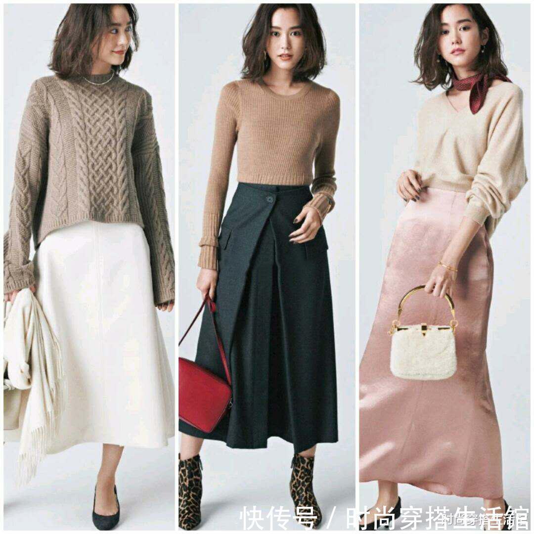 显瘦|开春火了一种女装:叫“针织衫”,显瘦保暖,搭裤子、裙子都好看