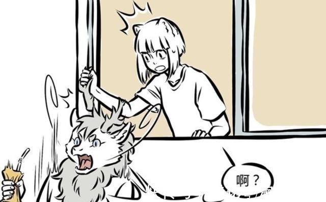 上班族|非人哉虽然龙角会影响龙族做发型,但是烈烈get到一个新技能