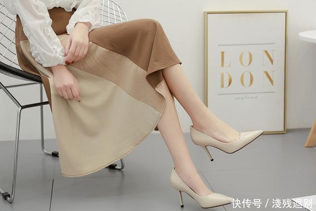 5cm舒适,7cm适中,9cm高挑,不同高度的高跟鞋带给你不同的体验