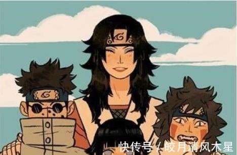 火影忍者|火影忍者当年下忍小队的合照，凯班热血，马基班亚历山大
