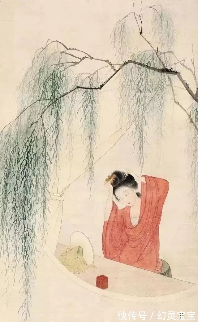 仕女#近现代中国画坛上一座俊逸的高峰｜陈少梅人物画