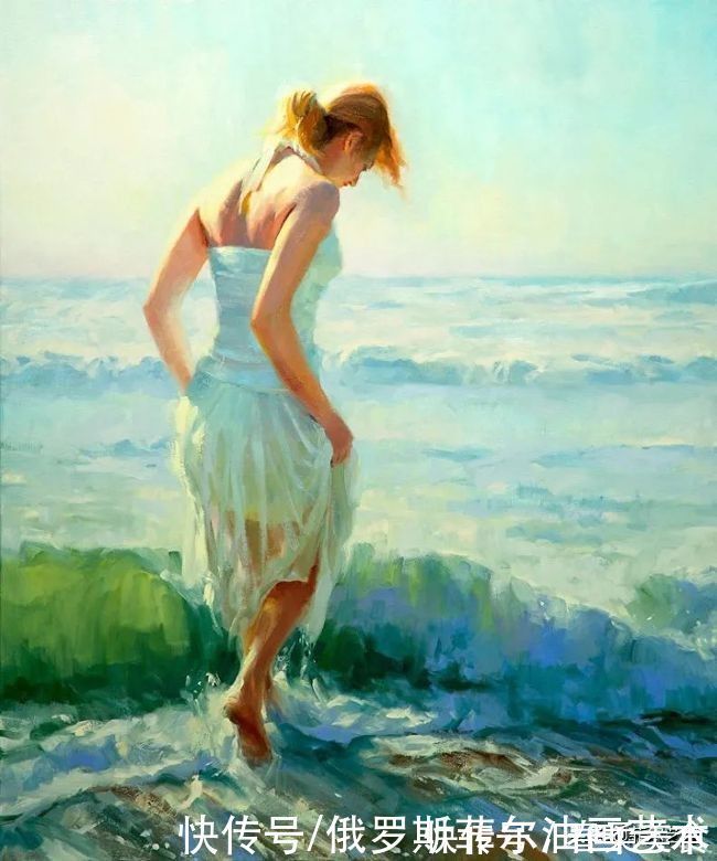 主旋律@史蒂夫·亨德森的油画以光线,生命和色彩为主旋律,好看极了