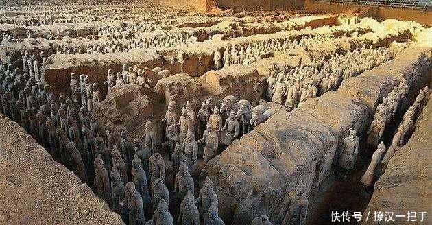 马俑中间有一道土墙,里面到底藏着什么东西看完涨知识了!