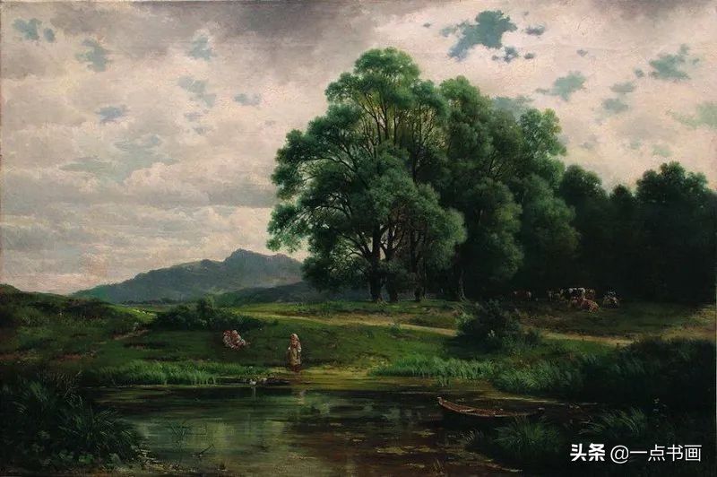 列夫·！光色优美的俄罗斯风景油画，如此迷人美丽