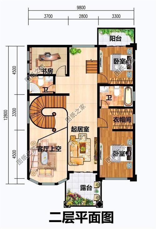 设计图|农村三层最简单小楼房设计图,好看又时尚,这样的房子你从哪儿找