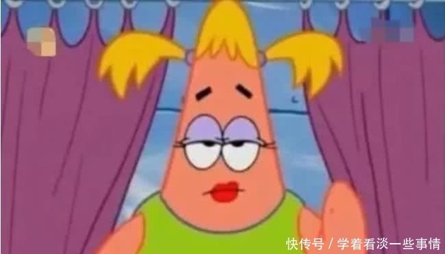 海绵|海绵宝宝:派大星是名副其实的“女装大佬”,蟹老板和章鱼哥都被迷住了!
