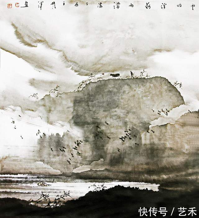 中国近现代名家画集#书画名家王明泽—神秘浪漫 超凡脱俗