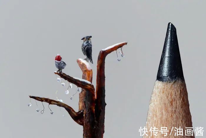 艺术家!小到离谱的微雕艺术,不比较不知道,一比较吓人一跳