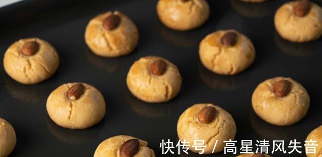 蛋液|精致点心杏仁奶酥小饼干，口感香酥，入口即化，圆圆的超可爱！