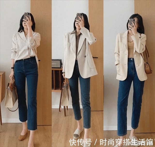 裤装|阔腿裤不受宠了,今年流行的3条裤子长这样,穿上显高显瘦提气质