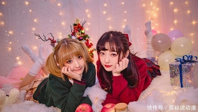 JK少女:平安夜里的颂歌,传递着欢快的旋律