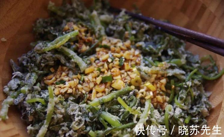 食用油|冬天多吃茼蒿,润肺又安神,简单一蒸好美味,教你详细做法