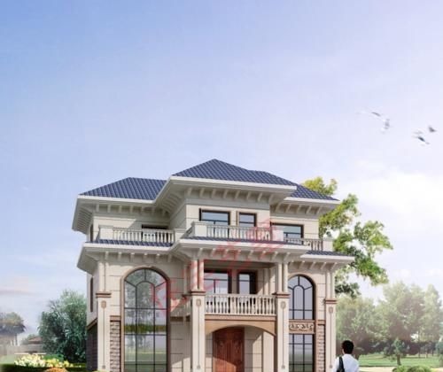 自建房|老妈选了2套农村自建房三层别墅图纸,造价只要25万,哪套好看