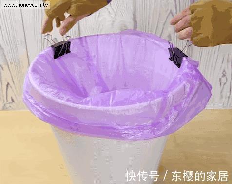 垃圾桶|几个小夹子，还能帮助速干衣服，这些生活小妙招不要太实用哦