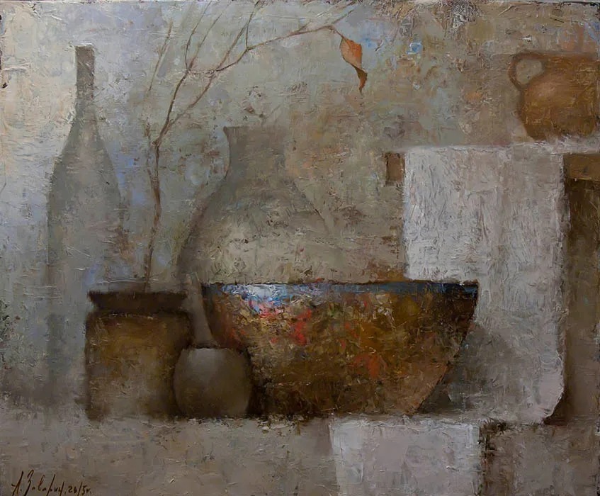 笔触@笔触率性,优雅朦胧的风景油画,迷人!