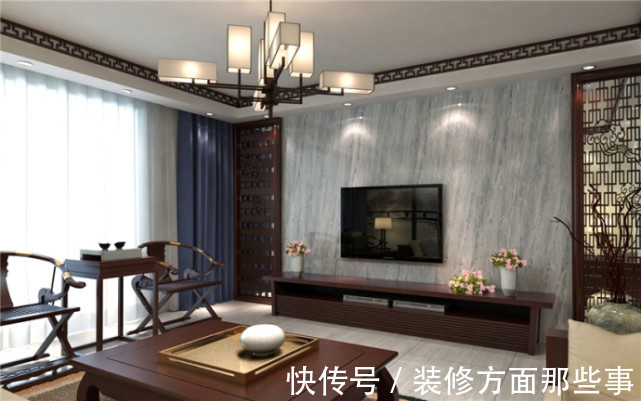 家具|134平新中式三居室，每一盏灯每一堵墙都是有故事的