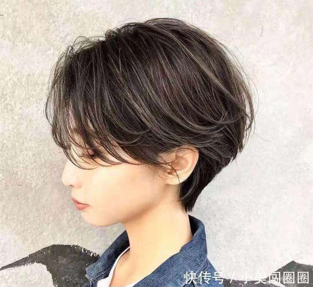 空气刘海|越随性越好看,9款时髦又高级的短发,优雅与精致让你赚足回头率