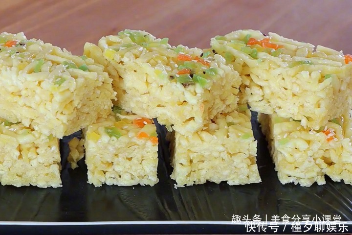 简单|原来沙琪玛做法如此简单,不加一滴水,香甜松软不发硬,特好吃