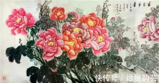 画家#著名画家金晓海“迎元旦”花鸟画作品赏析