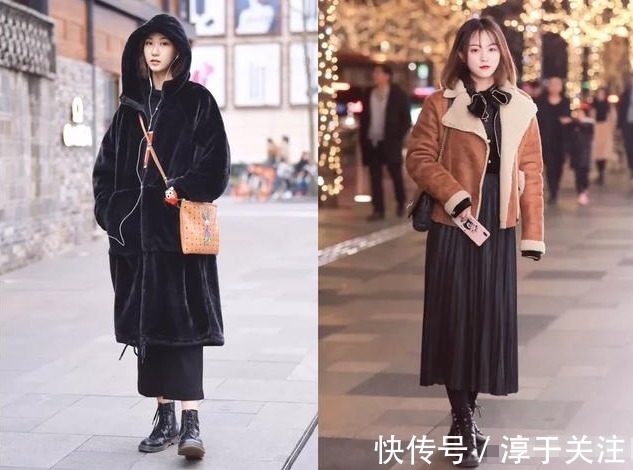 大衣 一双鞋子过一冬,马丁靴的功劳真大,显脚小还百搭,省心还省钱