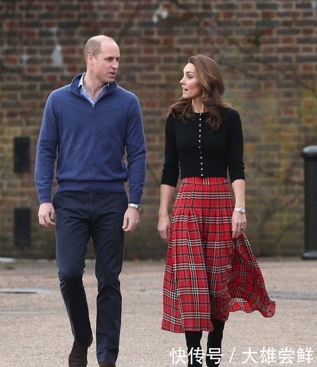 王妃|凯特王妃终于穿阔腿裤,搭配橄榄绿西装气质开挂,换个发型更惊艳