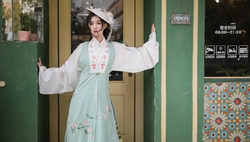  民国|汉洋折衷｜把汉服穿出“民国风”的感觉，精致又优雅