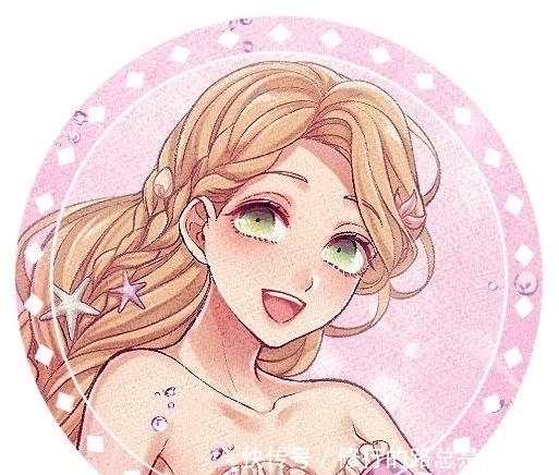 画师|清凉版的迪士尼公主,贝儿公主娇俏可爱,乐佩变身人鱼公主