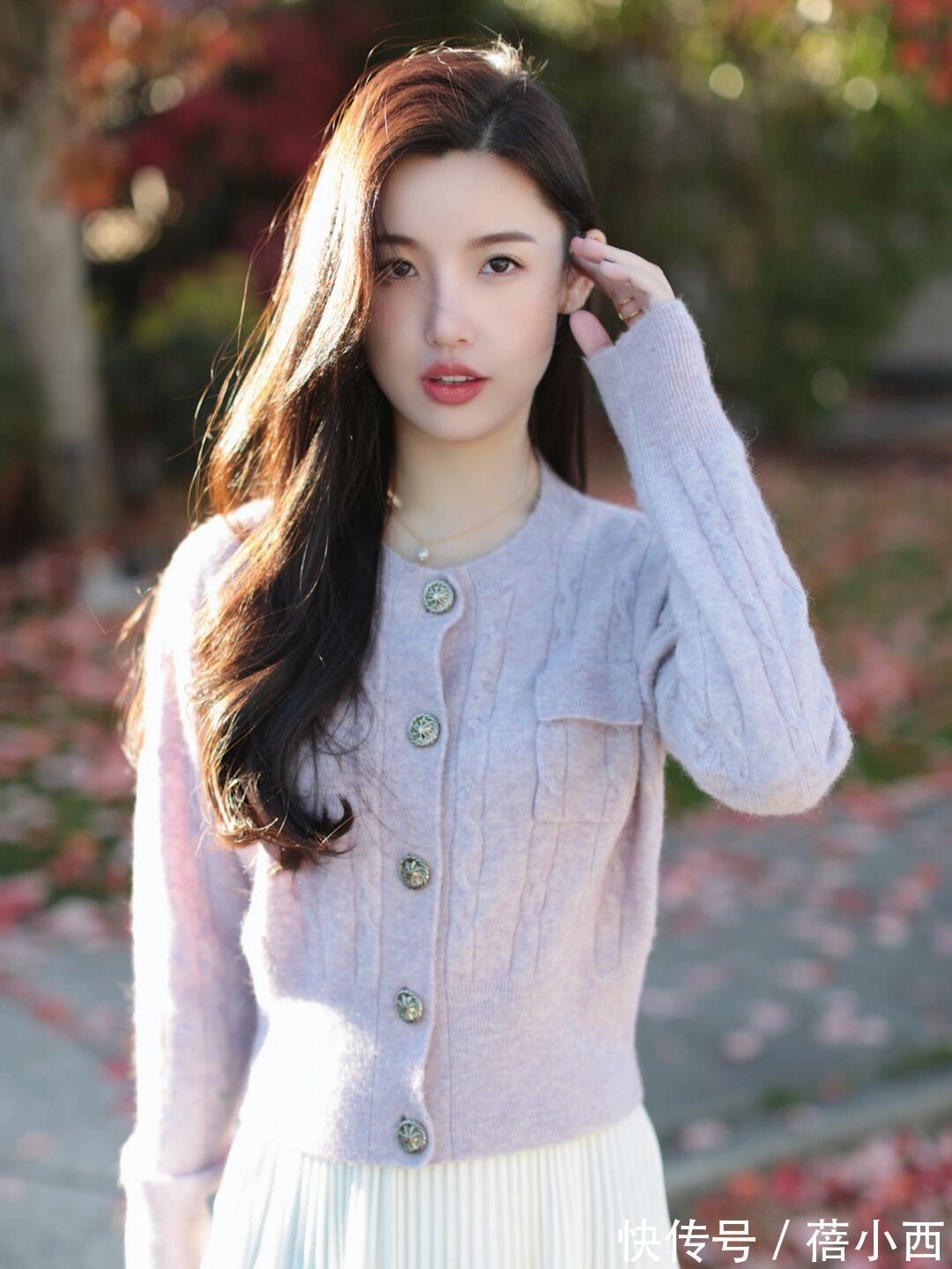 开衫 Chic!高级!秋冬还是穿毛衣最温柔,搭配半身裙、裤子打造好气质