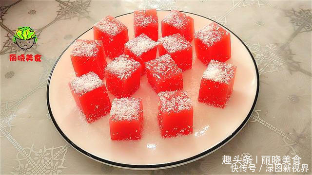 西瓜|西瓜别直接吃了,教你最过瘾吃法,简单又好看,上桌全家都抢着吃