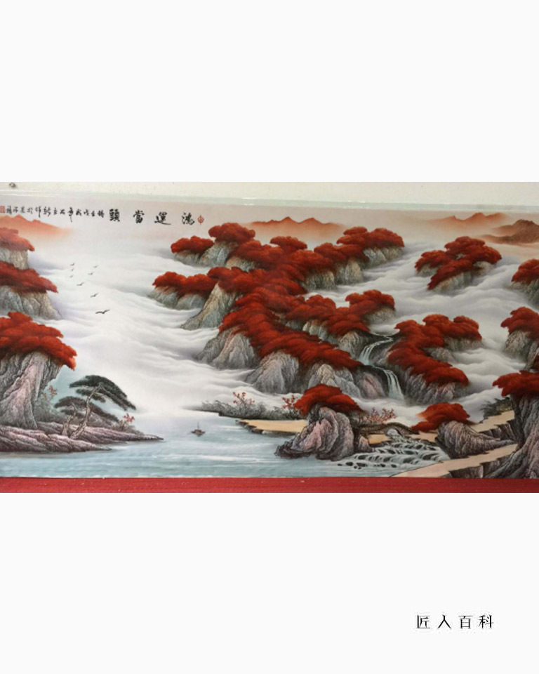  石立新大师|千绘江山,百画人生—石立新与陶瓷绘画的缘分