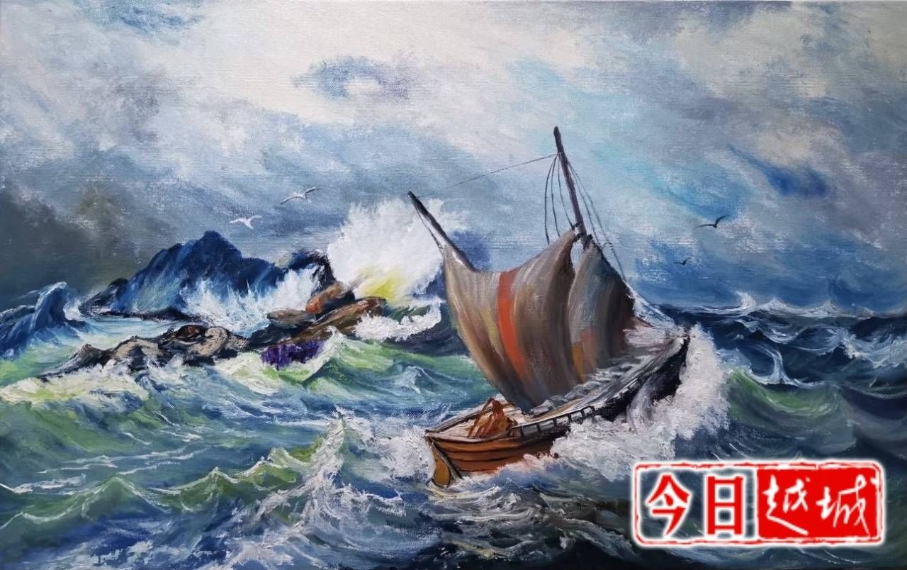 建党节|我心光明！越城收废品大叔画了千幅油画！