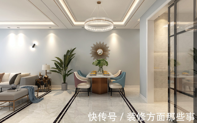 空间|87平兼顾空间的舒适与美感， ?? 呈现出简约优雅的空间气息