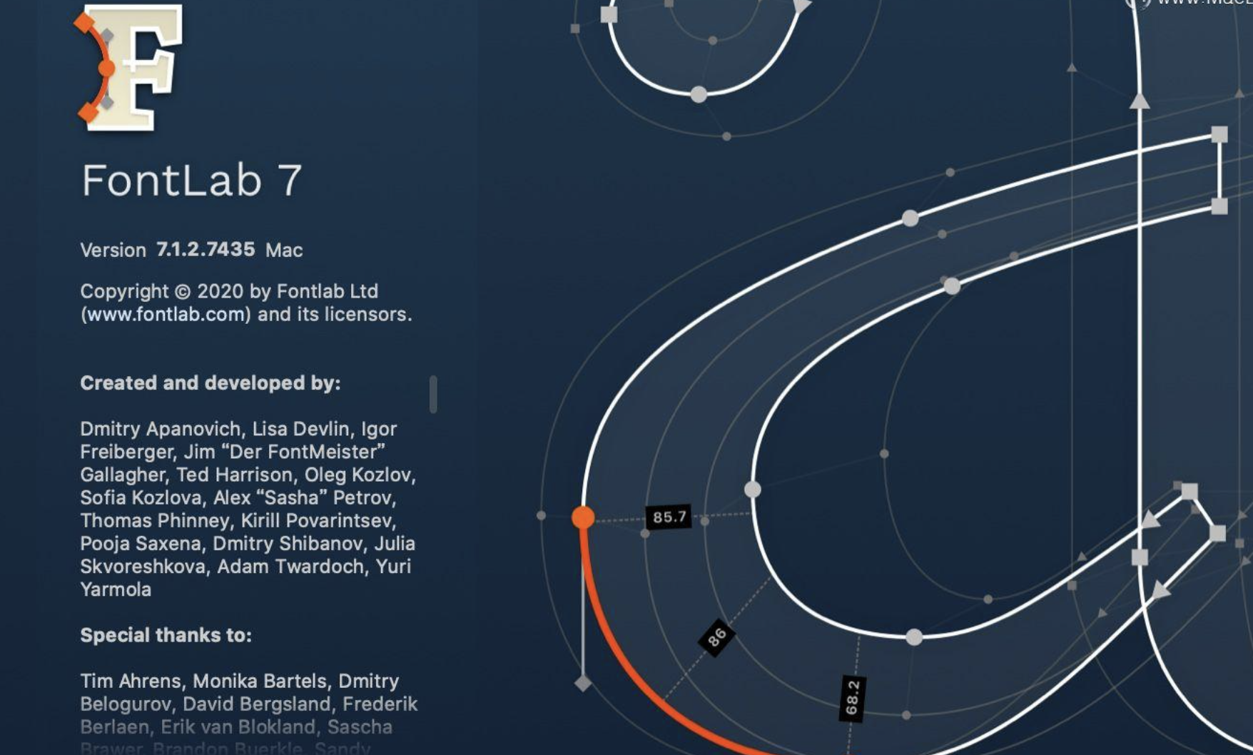 FontLab for Mac v8.2.0.8458 Beta 字体编辑设计-下载否