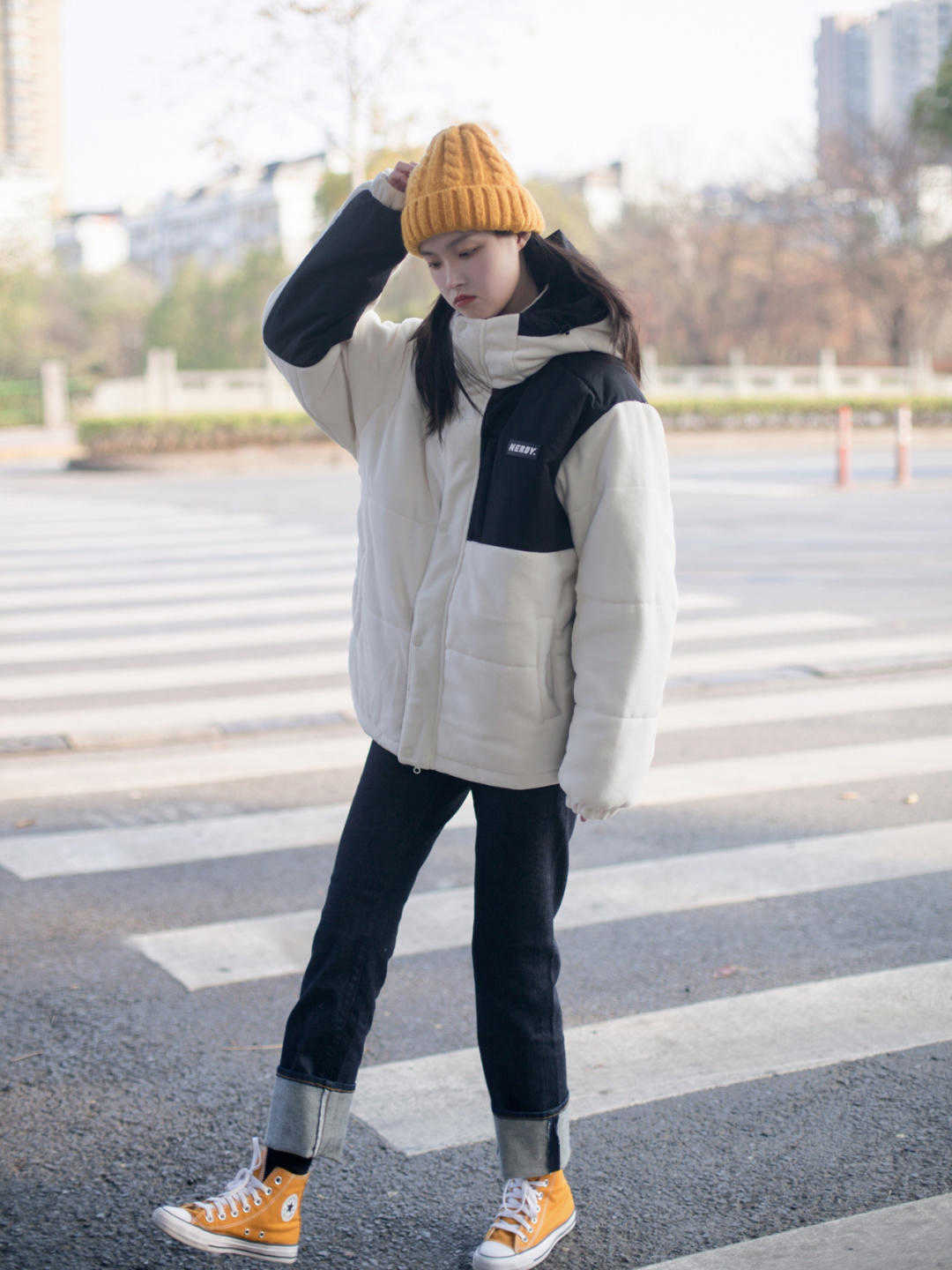 衣领|冬天当然要选韩系穿搭了!码住这“四”套,再也没人说你衣品差了